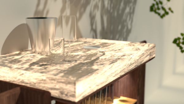minibar countertop